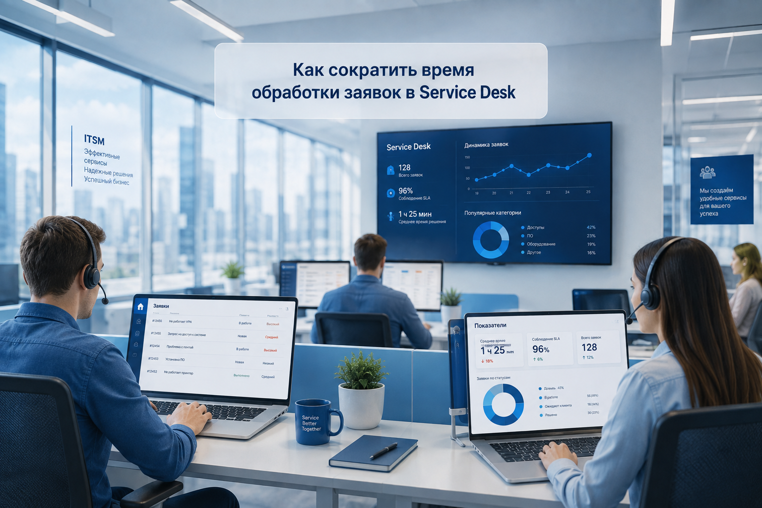 Как сократить время обработки заявок в Service Desk Как сократить время обработки заявок в Service Desk
